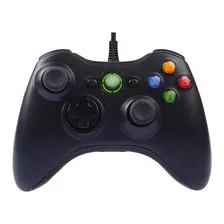 Controle Xbox 360 Com Fio Joystick Pc Compativel Com Xcloud Cor Preto