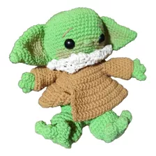 Baby Yoda Amigurumi Tejido Crochet