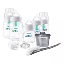 Set De 5 Biberónes Anti-cólico Philips Avent Airfree Regalo