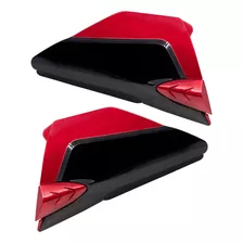 Cubiertas Laterales Ft125 Sport Italika Negro Rojo