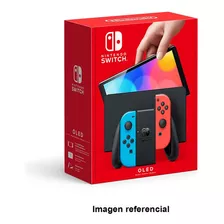 Consola Nintendo Switch Modelo Oled Neón Color Rojo