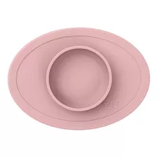 Plato Para Bebé Autoadherible De Silicón Ezpz Tiny Bowl Color Rosa Nórdico