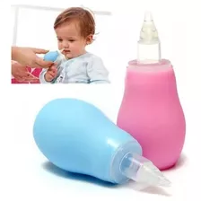 Aspirador Nasal Bebé Manual Saca Mocos Flemas Azul O Rosa