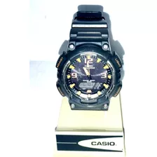 Reloj Casio Aq-s810w Hombre Tough Solar Sumergible 100m