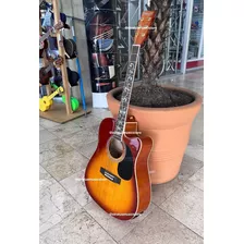 Guitarra Electroacustica Texana Mccartney Afinador Integrado