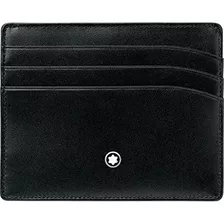 Montblanc 106653 Meisterstuck 6cc Wallet Pocket Tarjetero Ne