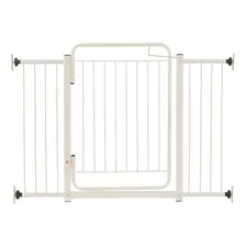 Grade De Porta Portão Proteção Cachorro Criança 129 A 134 Cm Cor Branco