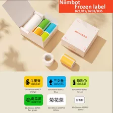 Papel De Etiqueta Niimbot Frozen Para Impressora Térmica B21