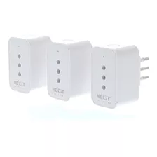 Pack 3 Tomacorriente Smart Nexxt Color Blanco