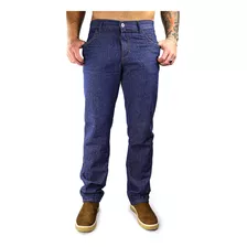 Calça Jeans Ideal Trabalho Pesado É Reforçada 100% Algodão