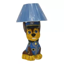 Lámpara Cerámica Decorada Infantil Chase Paw Patrol 