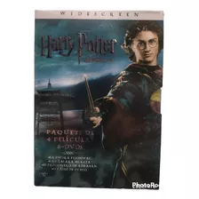 Harry Potter Paquete De 4 Películas (8 Dvd's)