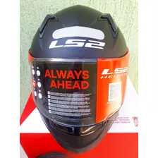 Capacete Ls2 Ff358 Classic Monocolor Preto Fosco Tamanho Do Capacete 58