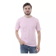 Camiseta Masculina Básica 100% Algodão Caimento Perfeito