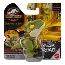 Figura De Velociraptor Verde De Jurassic World Camp Cretáci