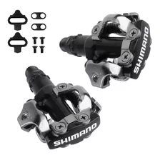 Pedal Clip Shimano Pd M520 Preto Encaixe Com Tacos-mtb