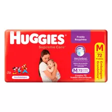 Fraldas Huggies Supreme Care Roupinha M 72 U