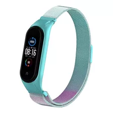 Pulseira Metal Degrade Para Mi Band 5 E 6, Engate Seguro.