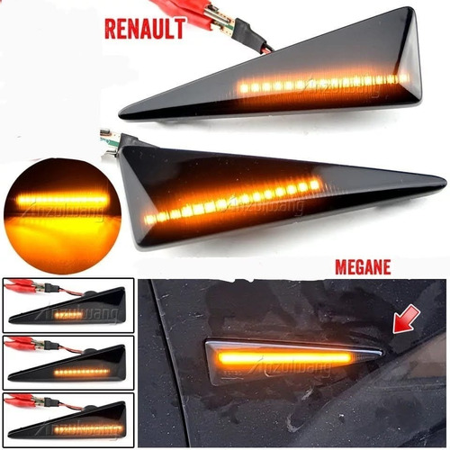 Cuarto Lateral Led Secuencial Renault Megane 2 Foto 3
