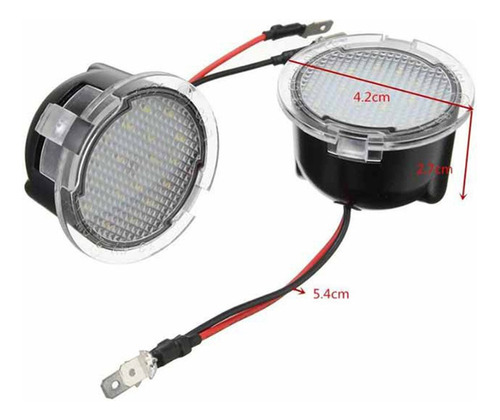 Luz Led Para Espejo Lateral Para Ford Edge Fusion Flex Foto 5