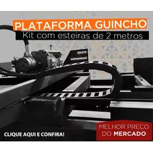 Esteira Para Plataforma Guincho - 2 Metros + Ponteiras