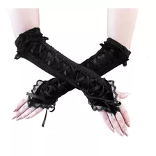 Guantes Mitones Goth Rock Gótico Te008