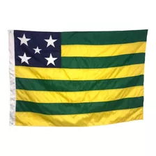 Bandeira Oficial Do Estado De Goiás 3 Panos (1,92 X 1,35) 
