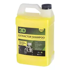 Shampoo Limpia Tapizados Baja Espuma Extractor 3d Detail 4l