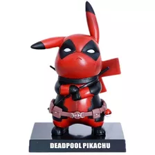 Figura Pika Versión Deadpool De Colección