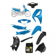 Kit Carenagem Completo Moto Biz 125 + Capa De Banco 2006/10