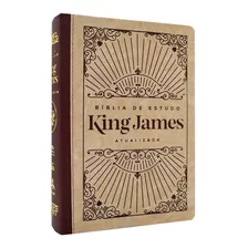 Bíblia De Estudo King James Atualizada Letra Grande Bi Color