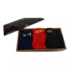 Kit Cueca Box Gucci Adulto Masculino 