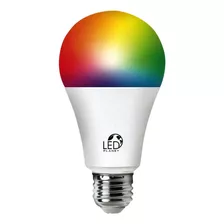 Smart Lâmpada Bulbo Led 10w Wi-fi Bivolt Comp. Com Alexa Cor Da Luz Rgb 110v/220v