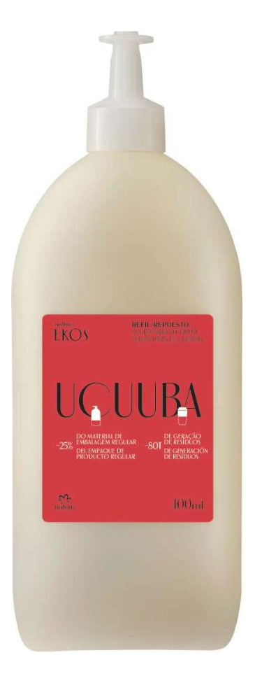 Repuesto Pulpa Hidratante Corporal Ekos Maracuyá 400 Ml Ucuuba