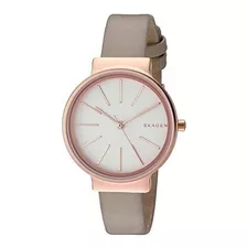 Reloj De Cuero Beige Skw2481 Ancher Beige De Mujer Skagen