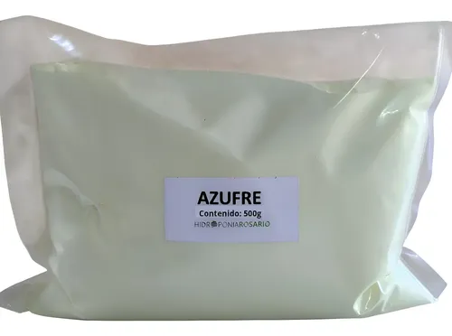 Azufre En Polvo Puro X 500 Gr N/a