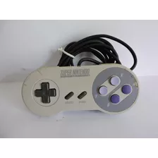 Controle Original P/ Super Nintendo Snes Usado Funcionando