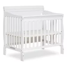 Aden, Mini Cuna Convertible 3 En 1 En Color Blanco, Con