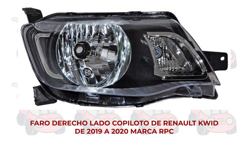 Faro Renault Kwid 2019-19-2020-20 Ore Foto 10