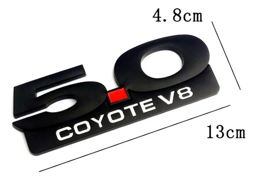 3d Metal 5.0 Coyote V8 Para Compatible Con Ford Mustang Gt Foto 4