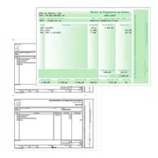 Holerite Modelo Contracheque Editável Mod Branco E Verde