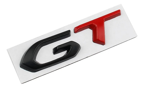 3d Metal Gt Badge Sticker Para Compatible Con Kia Foto 4