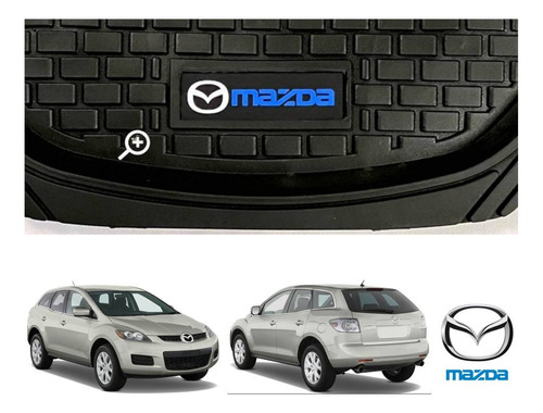 Tapetes 3d Logo Mazda + Cubre Volante Cx-7 2007 A 2011 2012 Foto 7