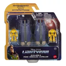 Mini Boneco Com Nave Zyclops - Cyclops - Lightyear O Filme