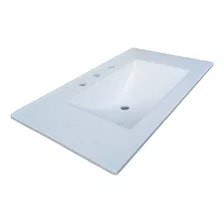 Mesada Maral Bacha Fibra Reforzada Marmolina Baño 80x47 Cm