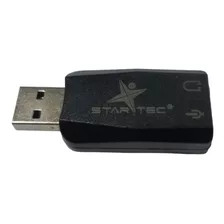 Tarjeta De Sonido Startec Con Auxiliar Y Salida De Microfono