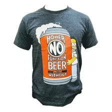 Playera Cerveza Los Simpson Homero