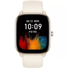 Smartwatch Amazfit Gts 4 Mini 1.65 A2176 Moonlight White Cor Da Pulseira Rose Pink Cor Da Caixa Rose Gold