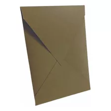 70 Envelopes Bico Verde Oliva 180g 15x21 Vertical Horizontal