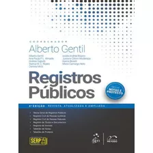 Registros Publicos - 4ª Ed.: Registros Publicos - 4ª Ed., De Gentil, Alberto. Editora Método, Capa Mole, Edição 4ª Em Português, 2023